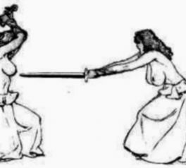 Как женщины улаживали конфликты  при различных обстоятельствах  и в разные эпохи (Иллюстрации)