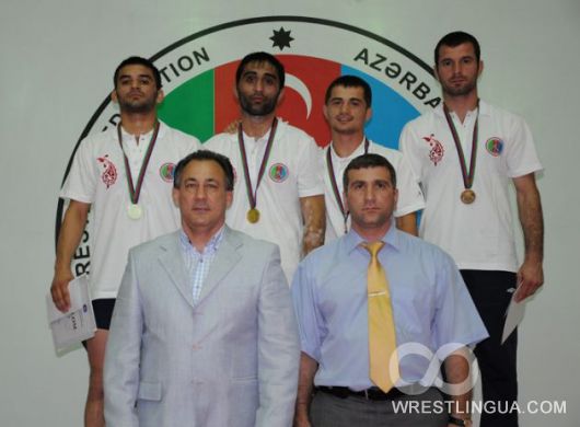 Завершился чемпионат Азербайджана по греко-римской борьбе.