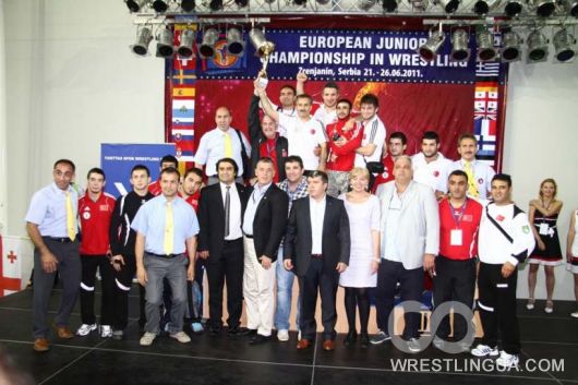 Чемпионат Европы по греко-римской борьбе среди юниоров, Зренянин-2011