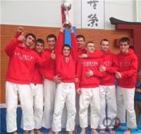 Украинские дзюдоисты - чемпионы Испании среди юниорских команд