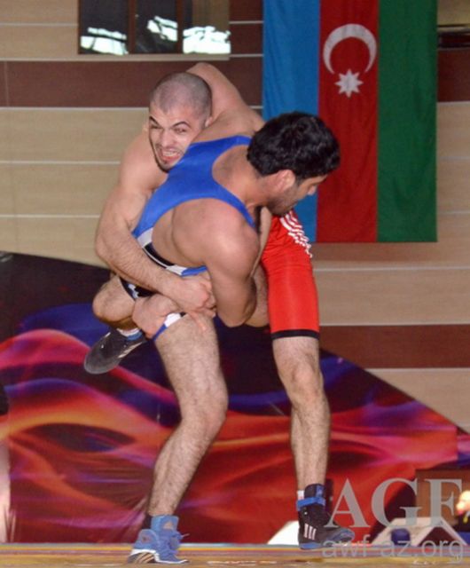 Результаты национального первенства Азербайджана по вольной борьбе - 2013