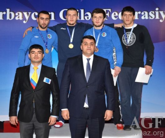 Результаты национального первенства Азербайджана по вольной борьбе - 2013
