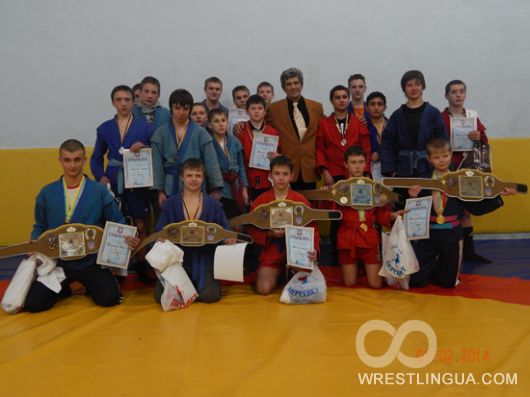 Результаты Всеукраинского турнира по боевому самбо среди юношей
