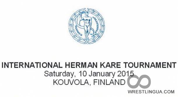 Международный турнир по греко-римской борьбе 2015 года - Herman Kare. Расписание турнира. 