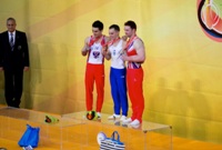 Олег Верняев абсолютный Чемпион Европы по спортивной гимнастике.