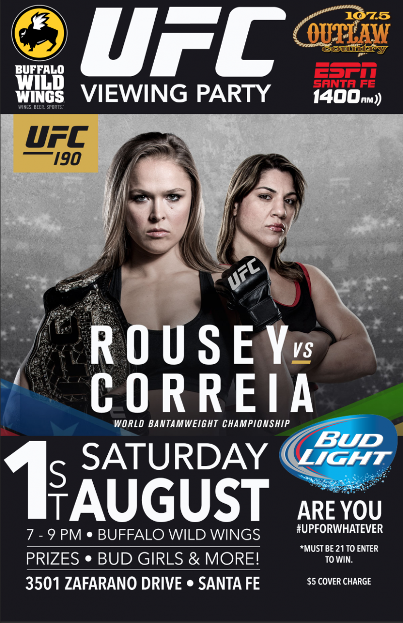 UFC 190: Ronda Rousey vs. Bethe Correia