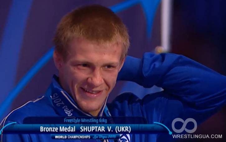 Василий Шуптарь - бронзовый призер Чемпионата мира по вольной борьбе 2015 года! 