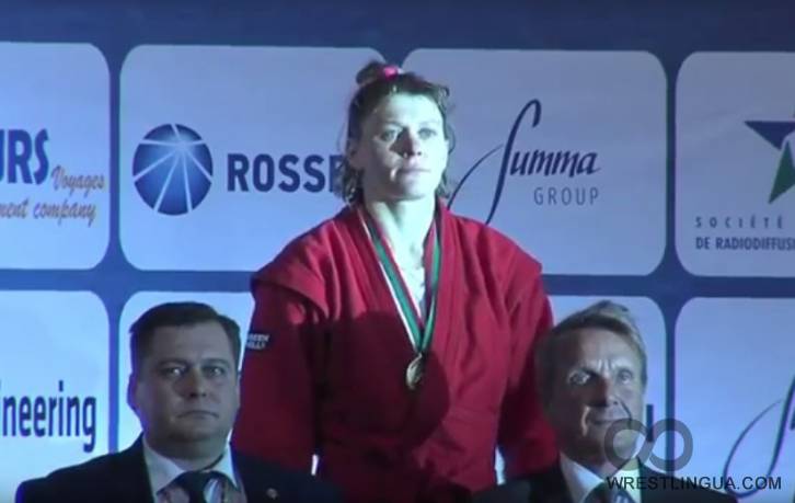 Наталья Смаль - чемпионка мира по САМБО