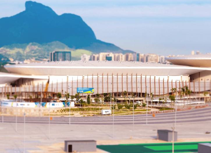 Carioca Arena 2 - арена борьбы и дзюдо на Олимпийских играх в Рио-2016. Фото